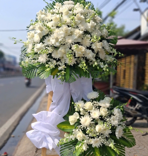 hoa viếng