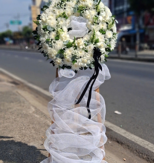 hoa viếng