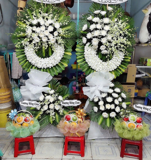 hoa viếng